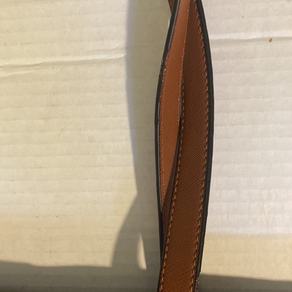 GUC. Stella and Max brown double striped shoulder bag with gold hardware. - Picture 14 of 16